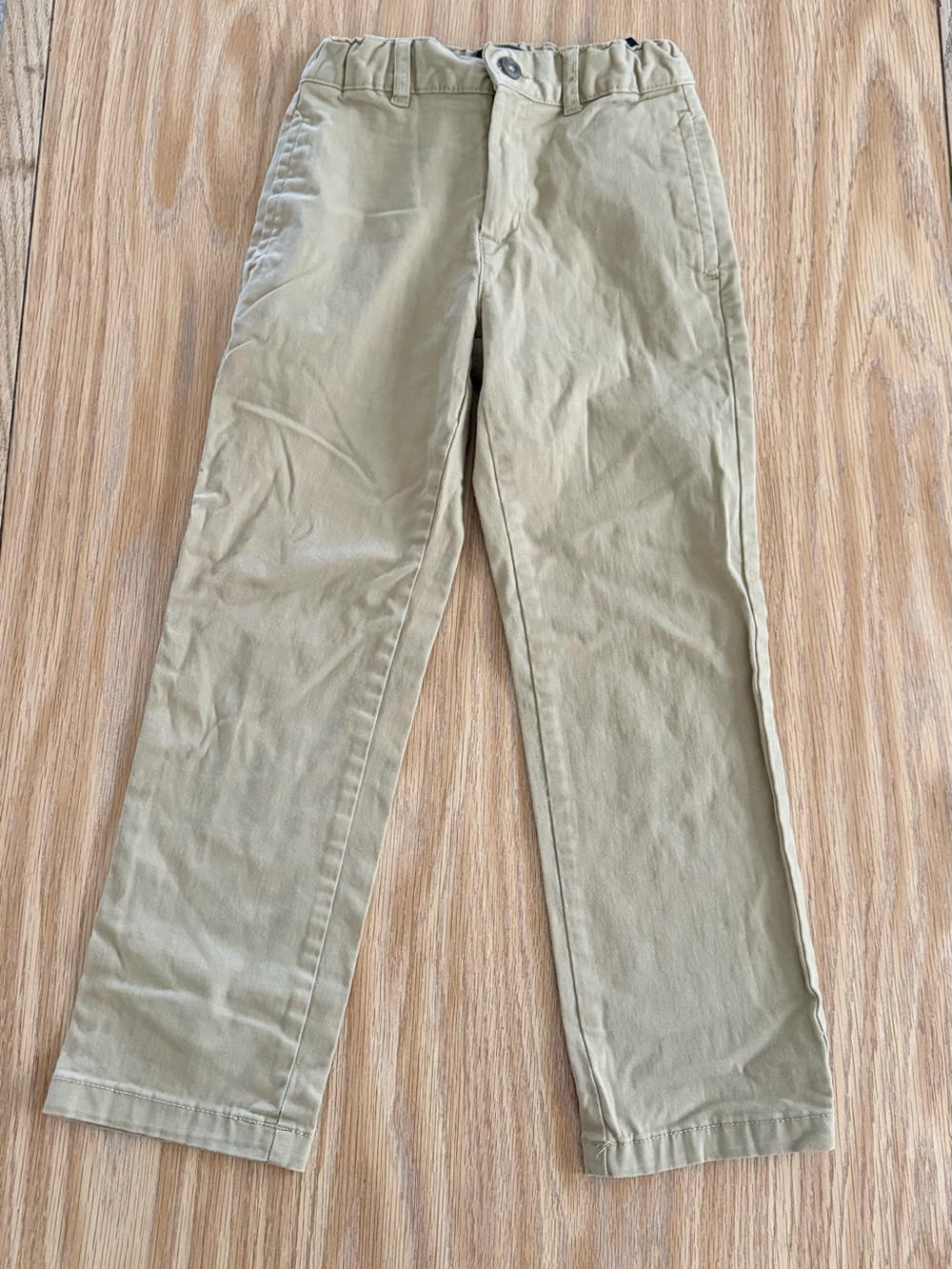 Place Boys Tan Straight-Leg Jeans 7